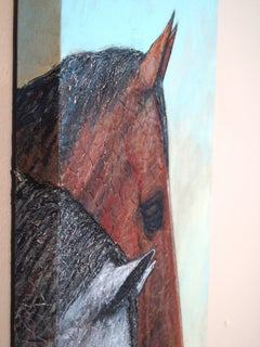 Two Horses, Original Painting