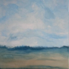 Wheat Field, Abstract Painting