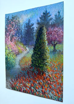 Butchart Gardens Reverie, Original Painting