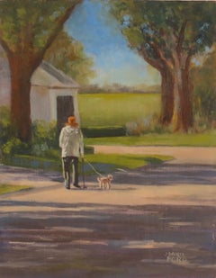 «Casi en casa», pintura al óleo