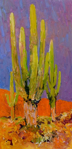 Desert Sentinels, Oil Painting