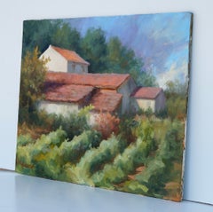 Provosende Vineyard, Oil Painting
