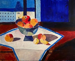 Apples on a Table, Original Painting