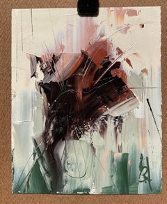 „Echoes of Bloom“, IV, abstraktes Ölgemälde