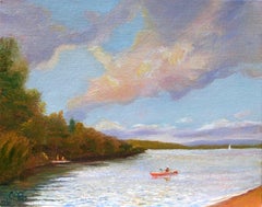 Silver Lake, Oil Painting