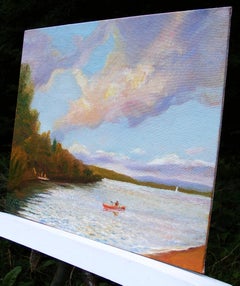 Silver Lake, Oil Painting