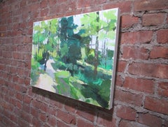 Path in Nature Preserve, Original Painting
