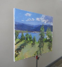 View Across the River, Original Painting