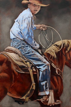 Young Dine, Oil Painting