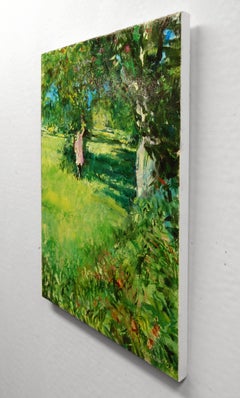 Low Hanging Apples, Oil Painting