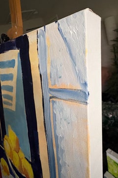 Interior with Lemons, Original Painting