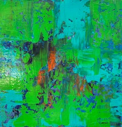 Evergreen, Abstract Painting