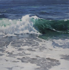 Where Mermaids Hide, Oil Painting