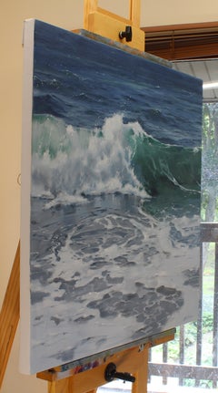 Where Mermaids Hide, Oil Painting