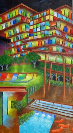 Context 5, Oil Painting