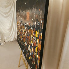 Midnight Magic, Abstract Painting