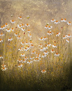 Pollinisation, peinture à l'huile