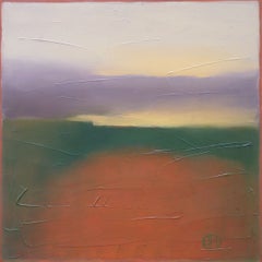 «Tracing Silence», pintura al óleo abstracta