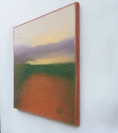«Tracing Silence», pintura al óleo abstracta