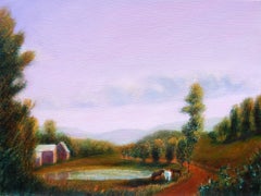 Three Horses, Oil Painting