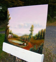 Three Horses, Oil Painting