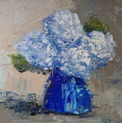 Blue Reverie, Oil Painting