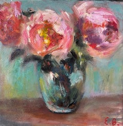 Frühlingsblumen, Ölgemälde