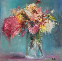 „Schöne Blumen 7“, Ölgemälde