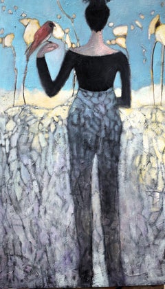 Tight Pants, Oil Painting
