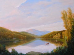 Peaceful Day, Oil Painting