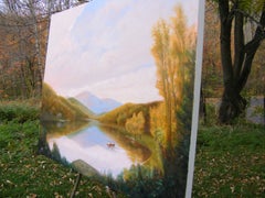 Peaceful Day, Oil Painting