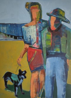 Dog Family, Original Painting