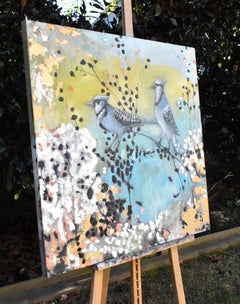 Jay y Jaylene: sacando partido a cada tuit, pintura al óleo