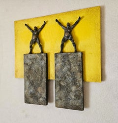 Serie Yellow: Los ganadores, pintura original