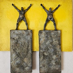 Serie Yellow: Los ganadores, pintura original