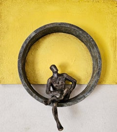 Serie Amarilla: «The Circle», pintura original