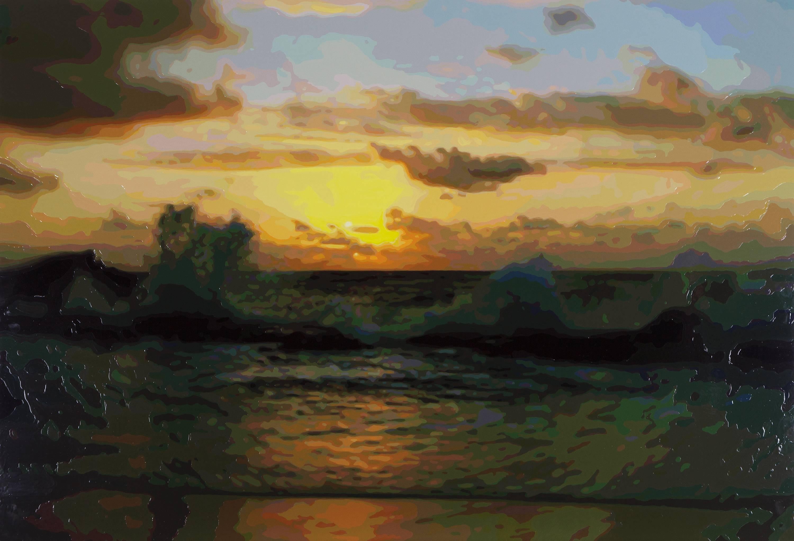 Timothy Tompkins Landscape Painting – Langlebigkeitsgemälde v.2