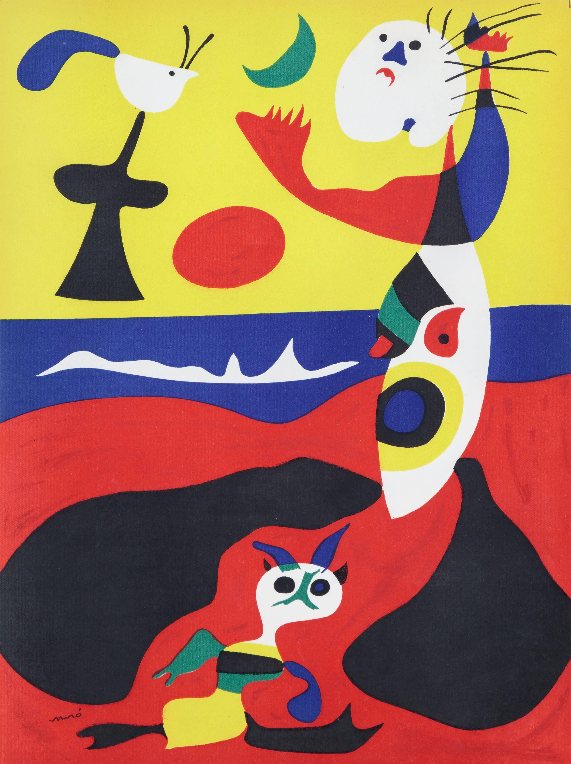 Joan Miró Figurative Print - L'Ete'