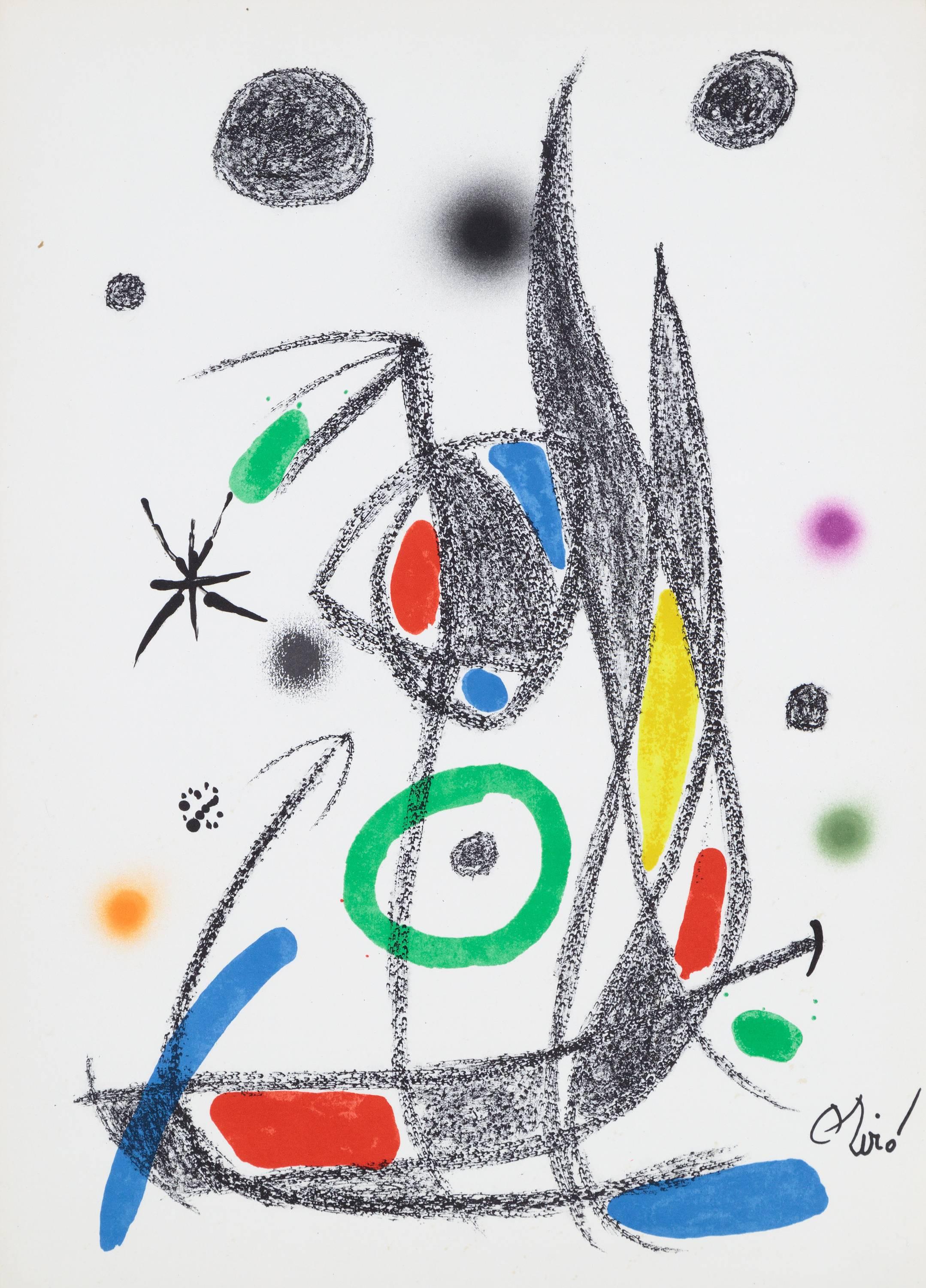 Joan Miró Abstract Print - Meravillas con Variaciones Acrosticas en el Jardin de Miro'