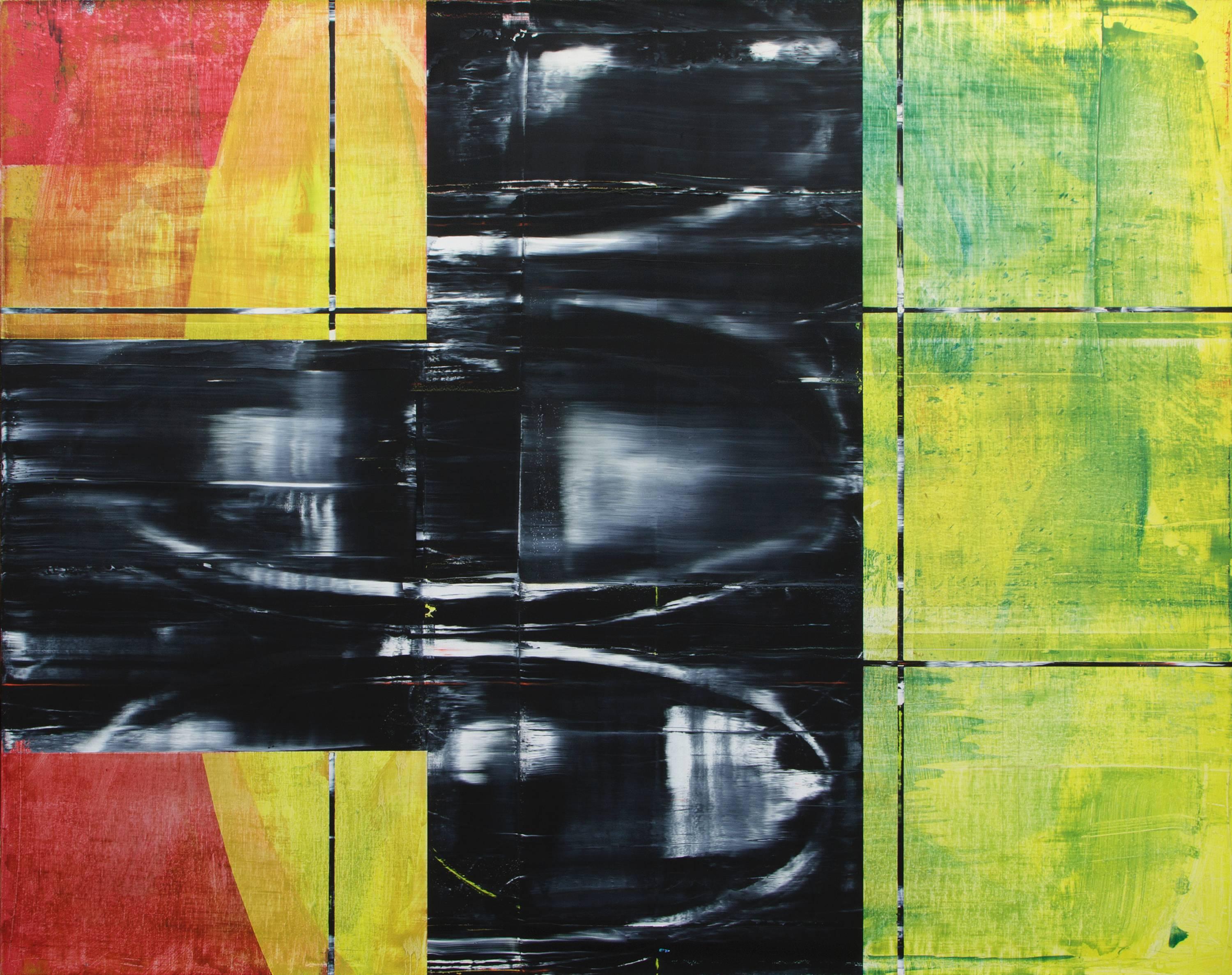 David Row Abstract Painting - On the Threshold