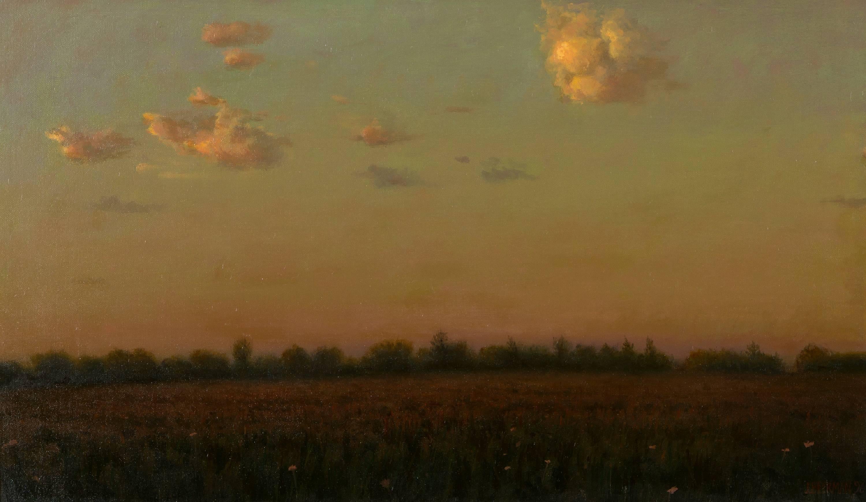 John Beerman Landscape Painting - Wisconsin Mist
