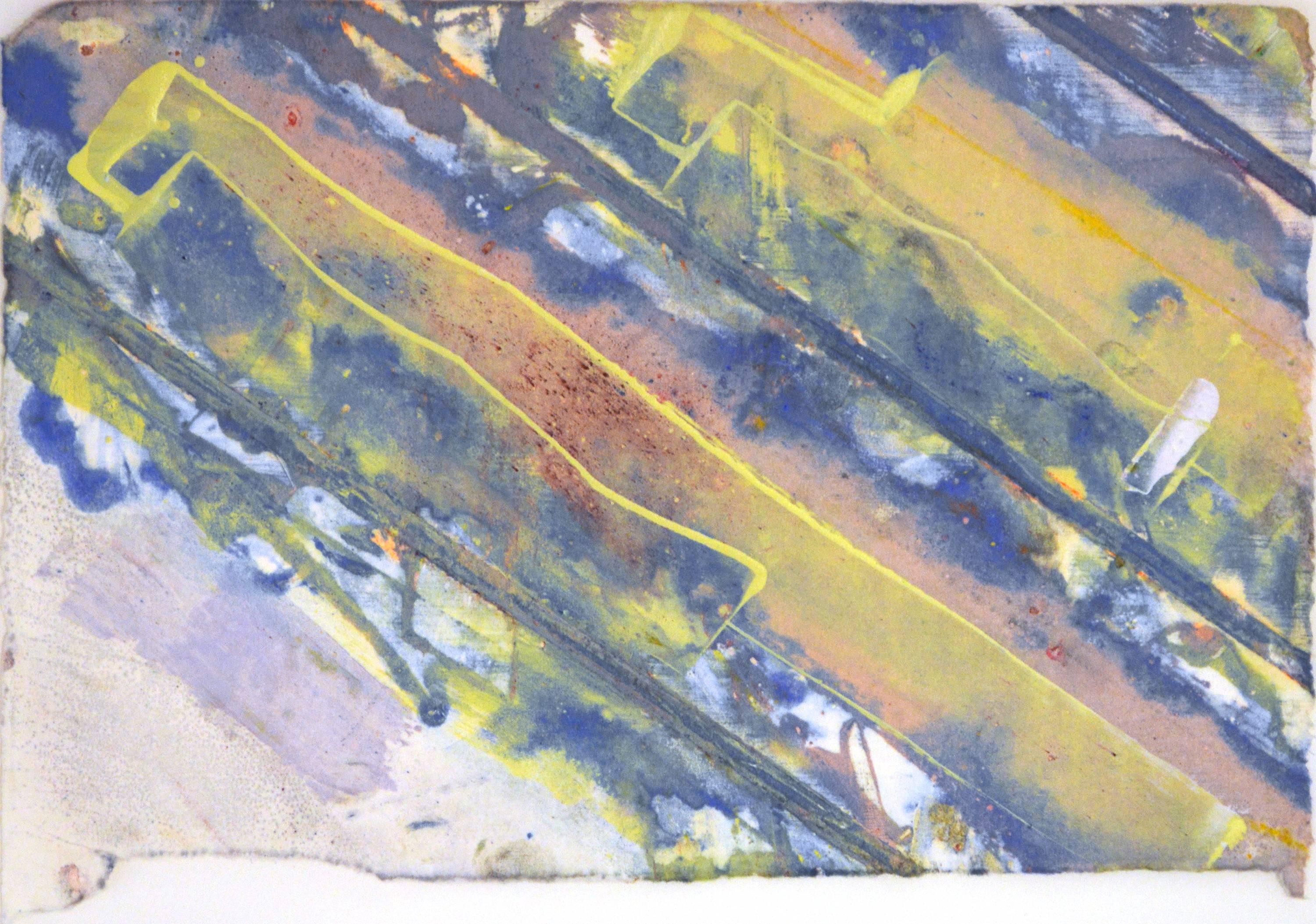 Kenneth Noland Abstract Painting – Streifen