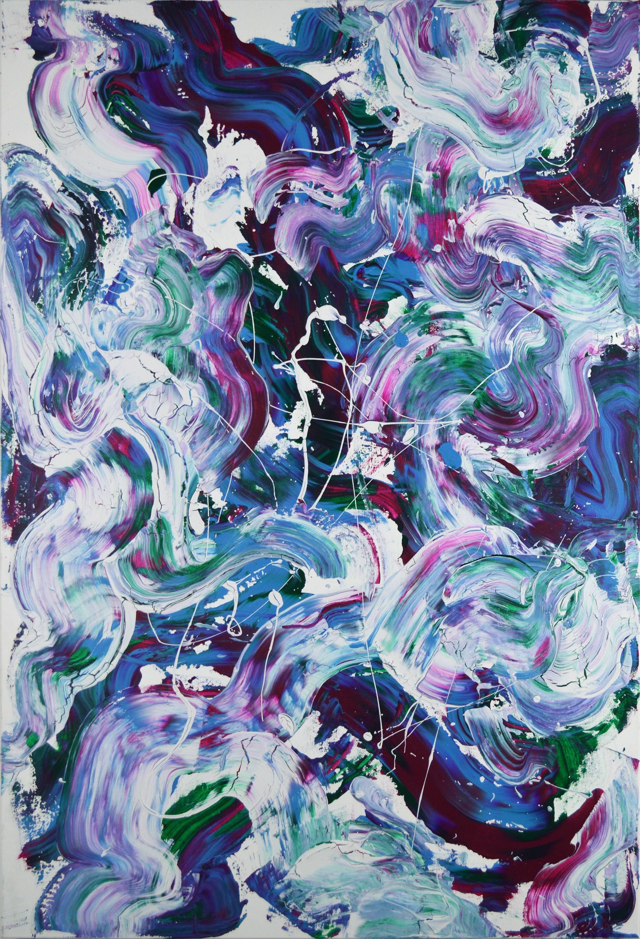 Lauren Benrimon Abstract Painting - Untitled 