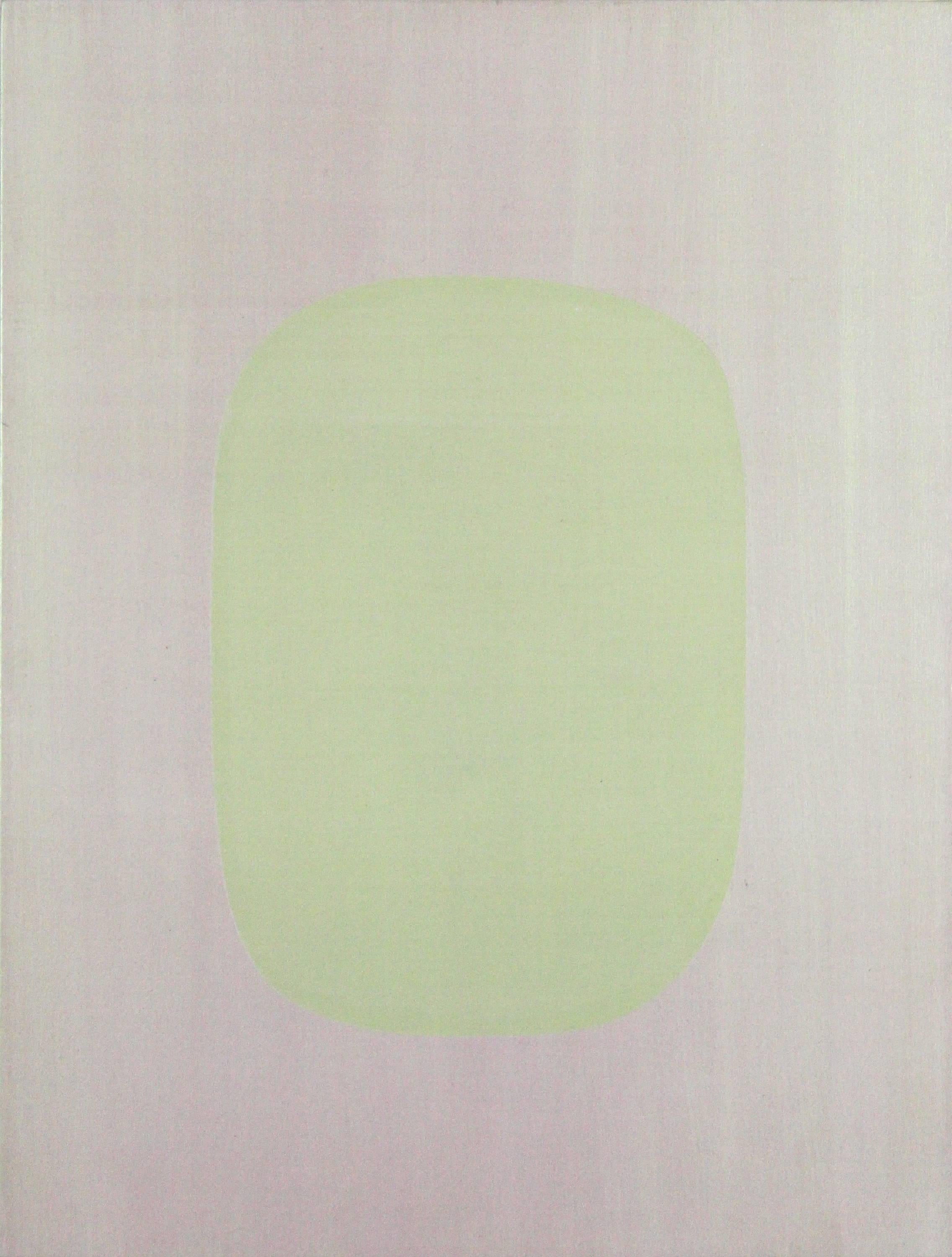 Shingo Francis Abstract Painting - Interference (Green-Magenta)