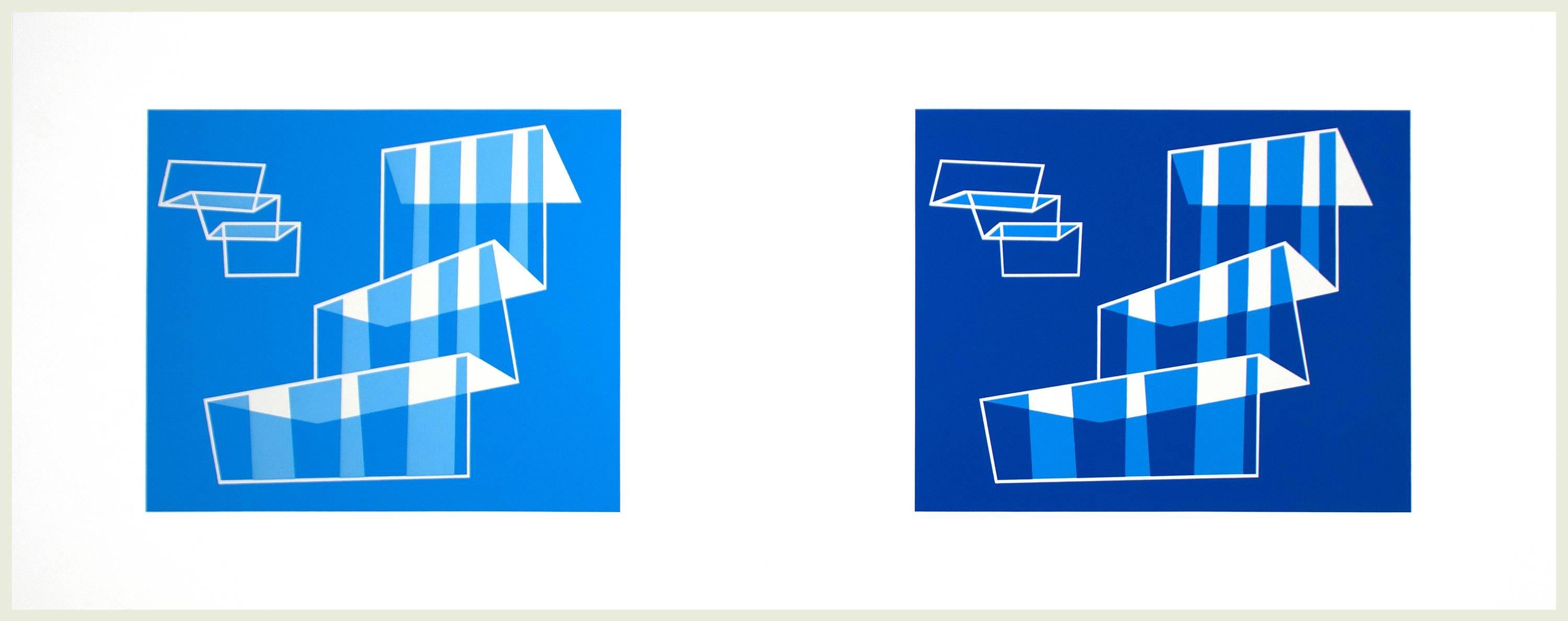 Josef Albers Abstract Print - Formulation: Articulation 1981.524.1.1
