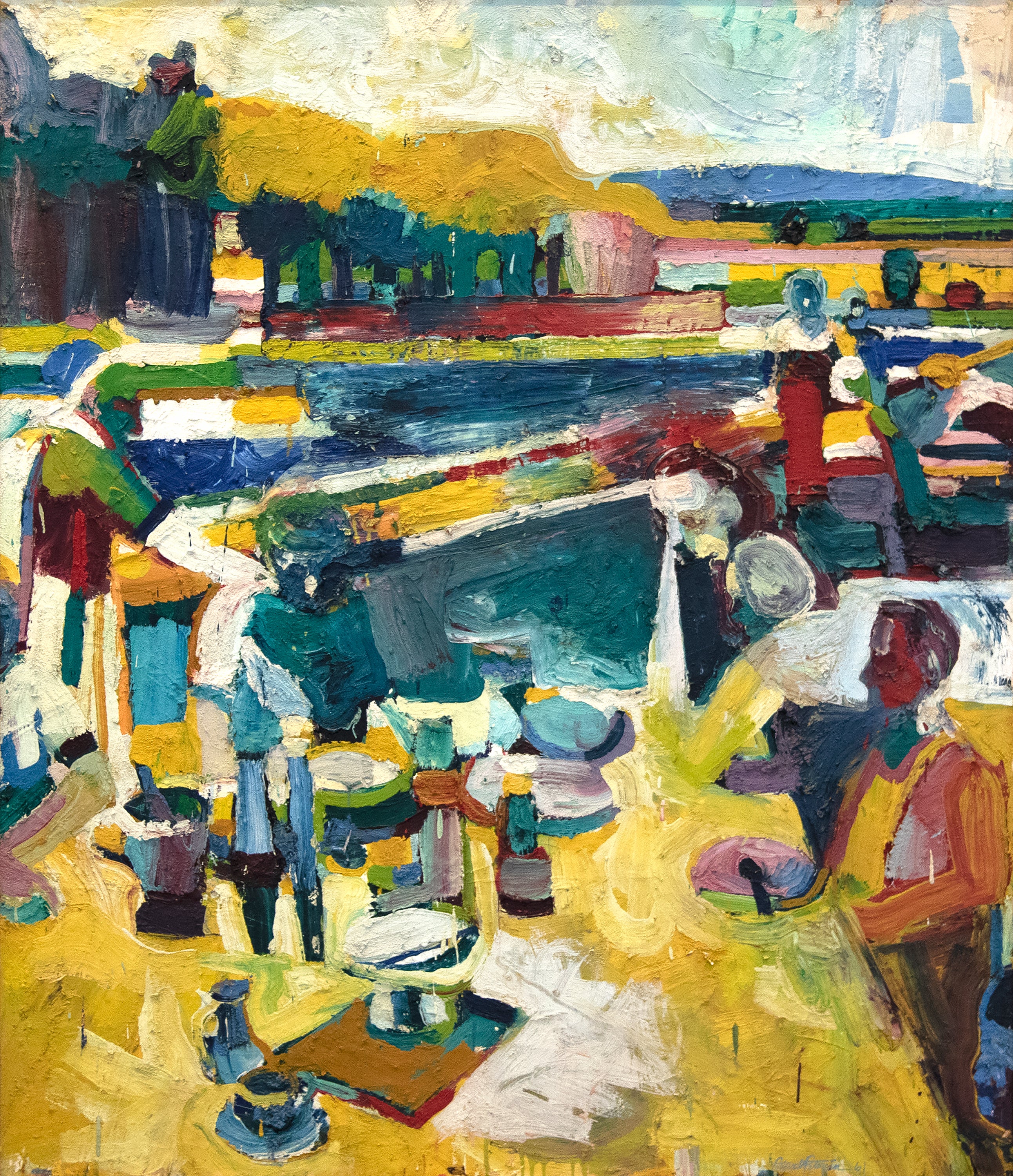 Roland Petersen Luncheon For Sale at 1stDibs