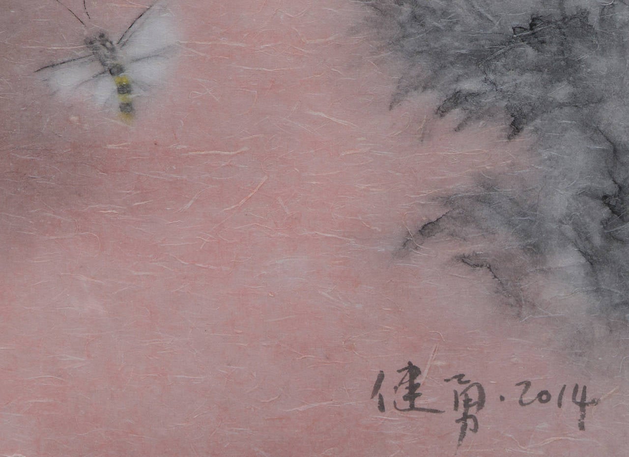 Discipline-lesener Junge – Painting von Zeng Jianyong