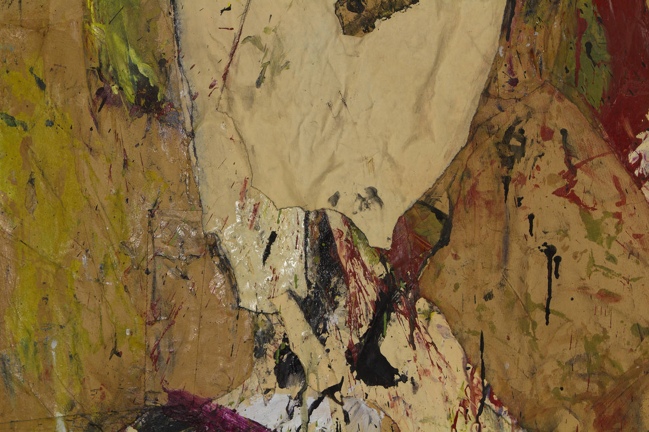 Saphir-Gewebe – Painting von Arne Hiersoux