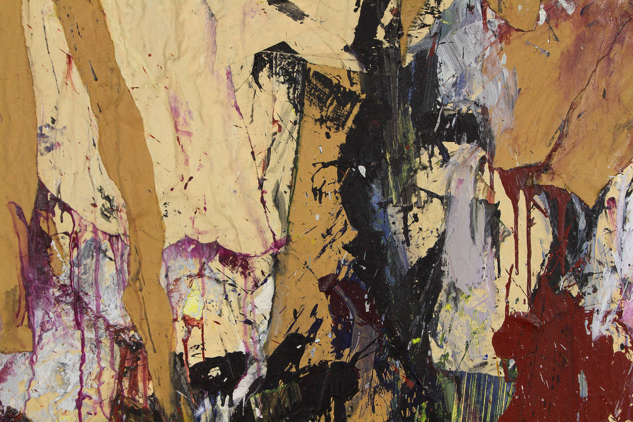 Memphis - Abstract Painting Nero di Arne Hiersoux