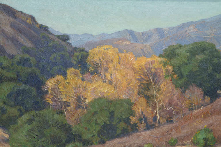 Laguna Canyon - Painting by William Wendt